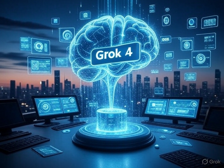 Grok 4 AI contextual comprehension, adaptive learning, and predictive analysis